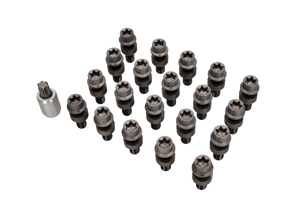 Tornillos de rueda de titanio, paquete de 20. Porsche 992.2 - WHT010249A