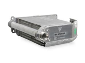 Radiateur refroidisseur d'huile moteur. Porsche 911 1965-71 - 90110704103, 90110704102, 90110704150 - EC.007.001