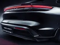 TechArt Diffusor Frame with fins. Porsche 9J1.1 / 9J1.2 Taycan - 09J.121.500.009 - 09J.121.500.009