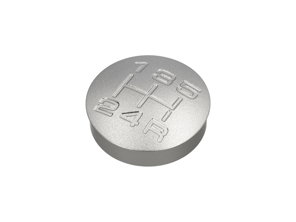 Insert de pommeau de levier de vitesse en alliage gravé pour Porsche Boxster / 944 / 924 - 931424075001AJ - GI944