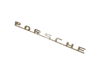 'PORSCHE'  Badge. Porsche 356 - 64455900010