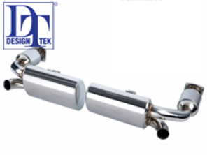 Echappement sport Porsche 996 Turbo avec 200 SPORTS CELL CATS -DesignTek - 125949, 55-PS103, 99611102775, 99611102776, 99611198775, 99611198777