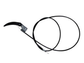 Front bonnet lock cable. Porsche 924 / 944 - 477823531A - 1670700203