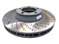 Brake disc rotor, Front. Porsche 997 GT3 2010 Onwards (OE No 99735140991 & 99735141091) - 99735141091, 99735140991