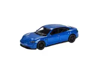 Voiture jouet mécanique Porsche Taycan Turbo S, bleue. - WAP0400290RTTS
