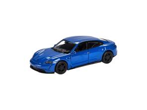 Voiture jouet mécanique Porsche Taycan Turbo S, bleue. - WAP0400290RTTS