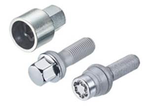 Kit di installazione bullone ruota di bloccaggio cromato McGard 68044SU - 28023