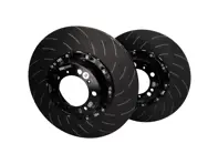 EBC Racing Dischi freno posteriori SLOTTED flottanti in due pezzi per Porsche - 38007063, 38007064, 99135140581, 99135140681, 99135140682 - SG2F012