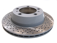 Brake disc rotor, Rear. Standard Coat Z. Porsche Boxster 987/981/982 / Cayman 987C/981C/982C - 460.1570.20, 98735240101