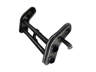 Front suspension cross member beam LHD. Porsche 356 - 64434101001, 64434101002 - PP144CB, P144CB