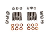 Bolzensatz für den Auspuffkopf aus Titan. Porsche 911 65-83 - 99908500102, 99908500103, 90007602502, 9000760250C, 90006100701, 90006100702, 99906200702, 90006010601, 90006100801, 99906200802, 90006100802