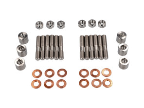 Exhaust head stud kit in Titanium. Porsche 911 65-83 - 99908500102, 99908500103, 90007602502, 9000760250C, 90006100701, 90006100702, 99906200702, 90006010601, 90006100801, 99906200802, 90006100802