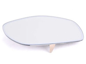Verre de miroir de porte CONVEXE. Porsche Cayenne 957 MKII - 95573104104, 95573104704, 95573104704, 95573103804, 95573104604, 95573104604