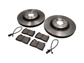 Disques de freins avant Ø : 345 mm et plaquettes de freins pour Porsche Macan 2.0L jusqu’au 29/11/2016 - 95B615301M, 8R0698151H, 95B907253A