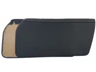 Door panel set, Basketwave. Porsche 914 - 91455501711702, 91455501711, 91455528315