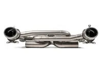 Línea de carrera Akrapovic Slip-On (titanio). Porsche 992 Carrera / S / 4 / 4S / Cabriolé - 992251053A, 992298019A