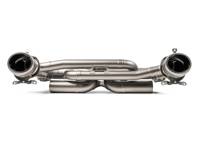 Linea gara Akrapovic Slip-On (Titanio). Porsche 992 Carrera / S / 4 / 4S / Cabriolet - 992251053A, 992298019A
