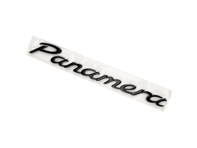 Inscription/Lettering 'Panamera', Rear Lid, High Gloss Black. Porsche 971.1 / 971.2 Panamera 2017-24 - 971853675H