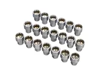 Kit complet de boulons antivol de roue. Porsche 970 Panamera / 958 Cayenne - 95836105700, 95836105710, 99136198001 - HTO4061