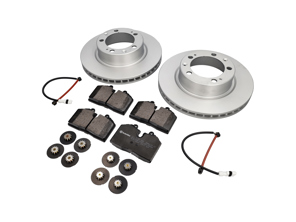 Pastiglie freno anteriori e pacchetto disco freno Porsche 968 Zimmermann - 95135104103, 94461236502, 96435109601, 96435109602, 96435193903