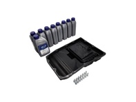 Gearbox oil pan filter and oil kit. Porsche 970 Panamera - 97032102500, 97032180900, 00004330573, 00004330624, 95830054000
