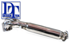 Auspuff Vorschalldämpfer Sport DesignTek. Porsche 911 1975-89 - 93011118301, 93011118303