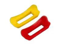 Key identification ring, Red / Yellow. Porsche 986 Boxster 2001>> / 996 2001>> - 99663734400