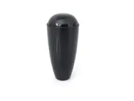 Heater control handle knob, Black. Porsche 911 1965-68 / 356C - 69542479200 - HOT11.1.119, JG.792.00, 1688000700, 7110-12