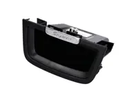 Console centrale de rangement Noir mat / Argent Galvano. Porsche 9YA Cayenne - 9Y0864051AG0B, 9Y0864051A, 9Y0864051G0B, 9Y0864051