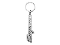 Porte-clés Porsche avec inscription Cayman, argent. - WAP0500350SCAY