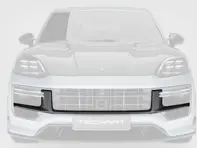 TechArt Carbon Front Grille. Porsche 9YA (E3.2) Cayenne with Sport Design from MY24 - 09Y.121.108.009G, 09Y.121.108.009M - 09Y.121.108.009G, 09Y.121.108.009M