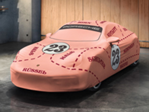 Car Cover Indoor OE, with Pink Pig design. Porsche 992 (911) GT3 - 99204401218