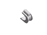 Anti roll bar bush clamp. Porsche 95B Macan - 95B511439