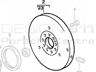 Volant moteur. Porsche 944 1982-85