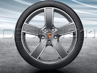 Cerchi in lega 20' 991.2 C4 / C4S 'Carrera Sport' e pneumatici originali Porsche - 99104460352