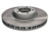 Brake disc rotor, Front. Porsche Cayenne (9YA) - 9Y0615301A, 9Y0615302A