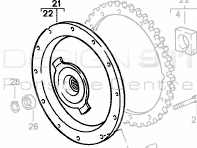 Flywheel Damper. Porsche 968 - 94411606504