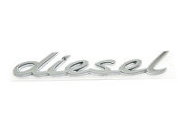 DIESEL - Chrome door badge for Porsche 970 Panamera - 97055925500