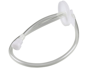 Water tank reservoir cap and hose. Porsche 911 63-68 / 356 B/C - 90162872320, 64462872107 - 1698650500, 644-628-721-07