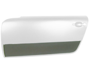Panel de reparación exterior de revestimiento de puerta inferior 6' Porsche 911 1966-89 - P209L, P209R, 91153206800, 91153206900
