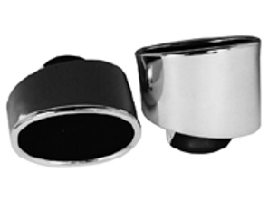 Tuyaux d'échappement en acier inoxydable chromé. Porsche 993 Turbo - 93902S, 93.902S, 1620702210, 99311125201, 99311125201, 92901CHR, 92.902CHR, 1620703110