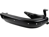Rear bumper left corner, without cut out for exhaust pipe. Porsche 1969-73 - 1684400970, 591187-1, 591187, 91150502102GRV, 91150502102 - 1684400970