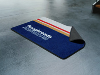 Garage Mat - Roughroads Design. Two Sizes.