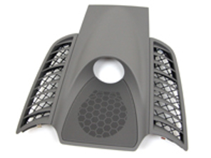 Armaturenbrettverkleidung oben Mitte. Porsche 958 Cayenne - 95855218901, 95855218901DE1, 958552189014U0, 958552189015Q0, 958552189016W0, 95855218901OA6, 95855218901OL7