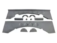 Panneau de support de boîte-pont. Porsche 356 A (1956-59) - 64450107500, PP187K