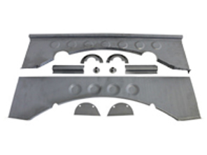 Panneau de support de boîte-pont. Porsche 356 A (1956-59) - 64450107500, PP187K
