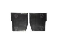 Rubber floor mats rear. Porsche 356B T6 / 356C - 64455112106, 64455112206 - NLA55112106
