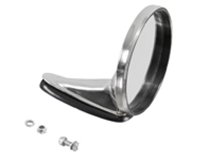 Miroir de porte rond plat. Porsche 911 65-75 - 90173111102, 90173111101, 90173111100, 90173111102