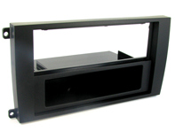Double Din Fascia Plate (Black). Porsche 955/957 Cayenne 2002-10 - CT24PO01