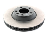 Brake disc rotor, Front. Porsche Cayenne 955 / 957 / 958 (OE No 95535140151 & 95535140251) - 95535140151, 95535140251, 09A06211, 09A06311